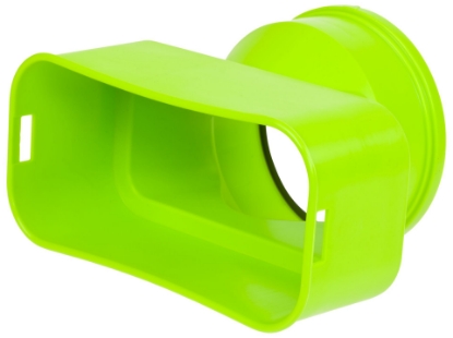 Show details for Adapter luchtverdeelkast kunststof van D75/63 mm naar half rond 60 x 130 mm Picture of Adapter luchtverdeelkast kunststof van D75/63 mm naar half rond 60 x 130 mm