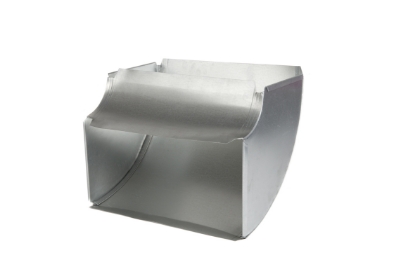 Show details for Verticale bocht 90 graden 203 x 203 mm Picture of Verticale bocht 90 graden 203 x 203 mm