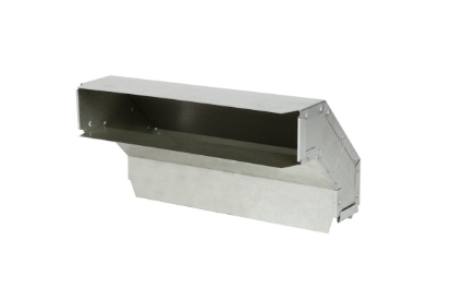 Show details for Verticale bocht 90 graden 305 x 57 mm Picture of Verticale bocht 90 graden 305 x 57 mm