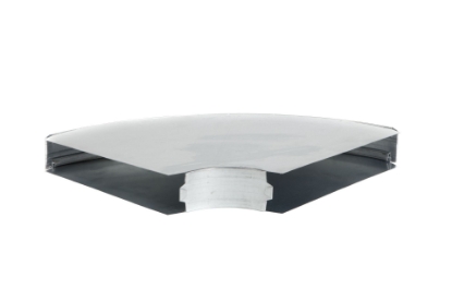 Show details for Horizontale bocht 90 graden 305 x 57 mm Picture of Horizontale bocht 90 graden 305 x 57 mm