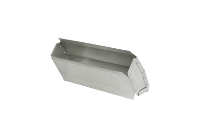 Show details for Verticale bocht 45 graden 305 x 102 mm Picture of Verticale bocht 45 graden 305 x 102 mm