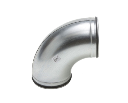 Show details for Gladde bocht 90 graden D125 spirosafe Picture of Gladde bocht 90 graden D125 spirosafe
