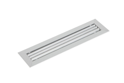 Show details for Aluminium vloerrooster 300 x 55 mm, zonder volumeregelaar Picture of Aluminium vloerrooster 300 x 55 mm, zonder volumeregelaar