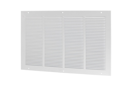 Show details for Horizontaal wandretourrooster 305 x 152 mm (RAL 9003) Picture of Horizontaal wandretourrooster 305 x 152 mm (RAL 9003)