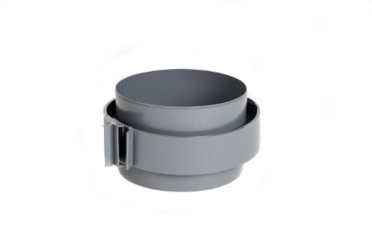 Show details for Kunststof koppelstuk D125, HR-kanaal Picture of Kunststof koppelstuk D125, HR-kanaal