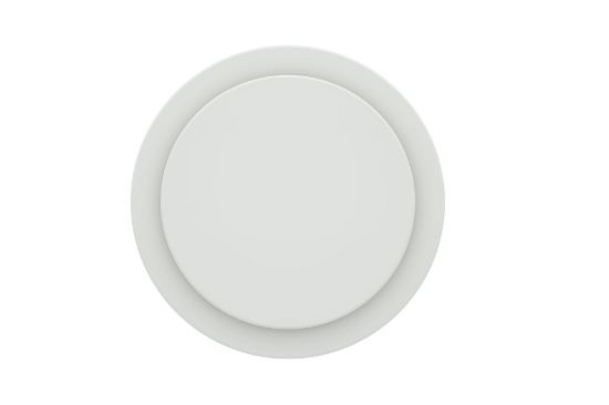 Afbeeldingen van Brink design ventiel rond, RAL 9016, D228