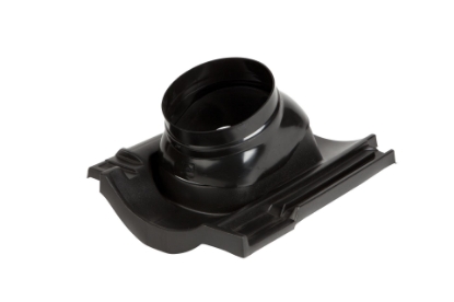 Toon details van Verbeterde Hollandse pan, verstelbaar van 25-45 graden, D125, ook t.b.v. rookgas D80/125 Afbeeldingen van Verbeterde Hollandse pan, verstelbaar van 25-45 graden, D125, ook t.b.v. rookgas D80/125