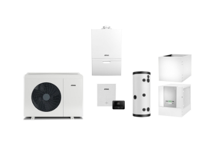 Show details for Elan 10 2.0 + Warmtepomp 5 Kw + koelblok + CV i36, hybride Picture of Elan 10 2.0 + Warmtepomp 5 Kw + koelblok + CV i36, hybride