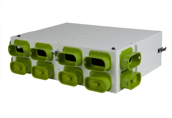 Picture of Demper-/luchtverdeelkast met 12 aansluitingen 50 x 100 mm t.b.v. Renovent Sky 150/200