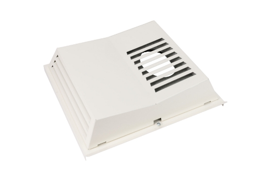 Afbeeldingen van S. buitenmuurrooster Air 70 wit, 500-600