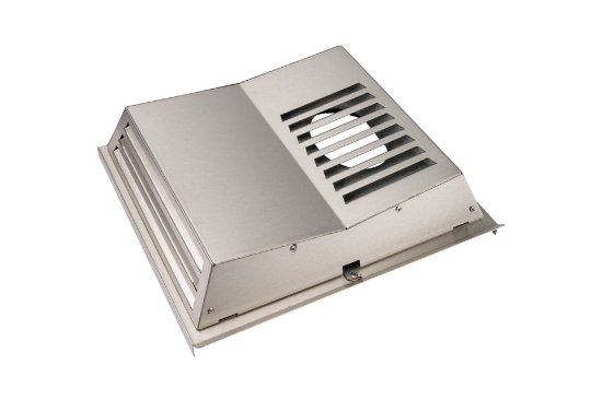 Afbeeldingen van S. buitenmuurrooster Air 70 RVS, 500-600